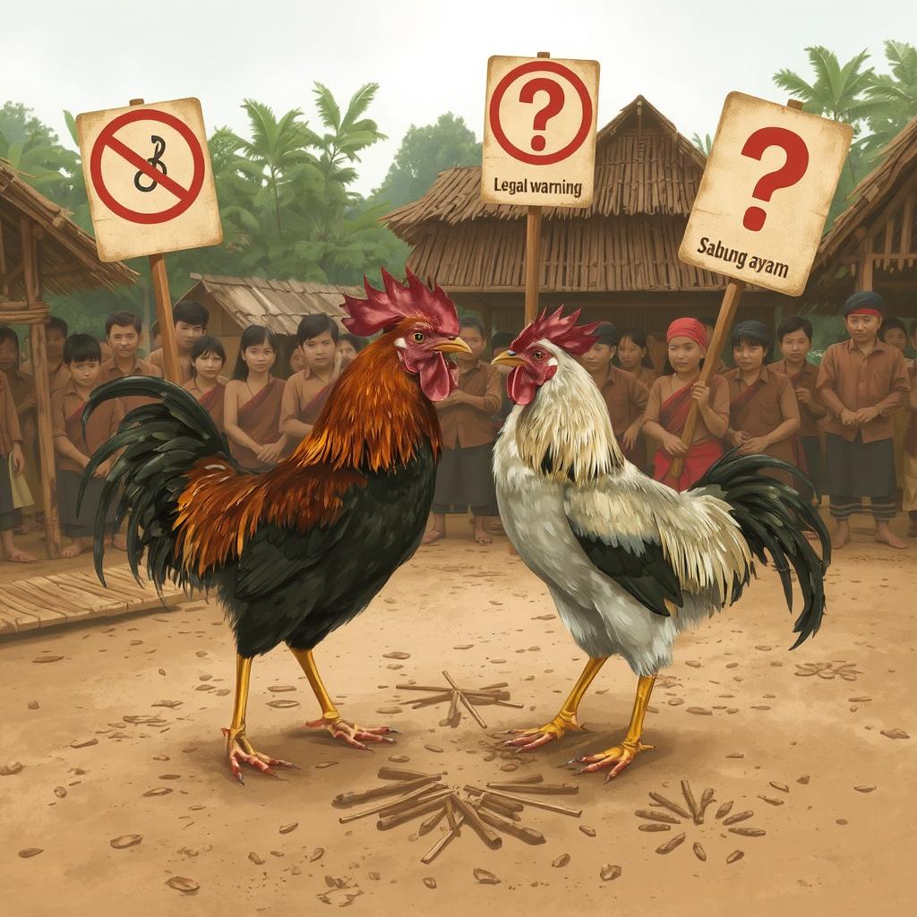 Sabung Ayam di Indonesia: Antara Tradisi dan Kontroversi